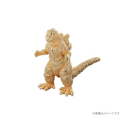 哥斯拉（1954）迷你人偶黄金模型（18K黄金）