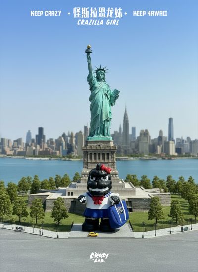 迷你哥斯拉 恐龙妹