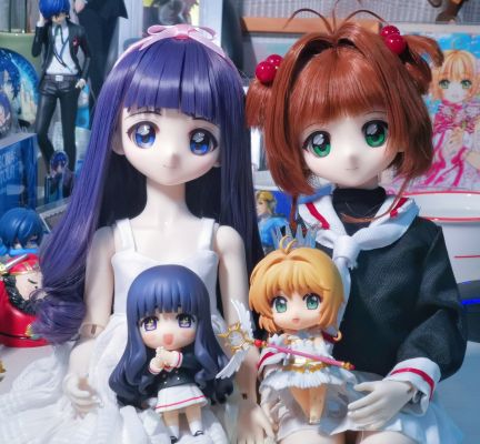 粘土人#2770 魔卡少女樱 透明牌篇 大道寺知世 友枝中学校服