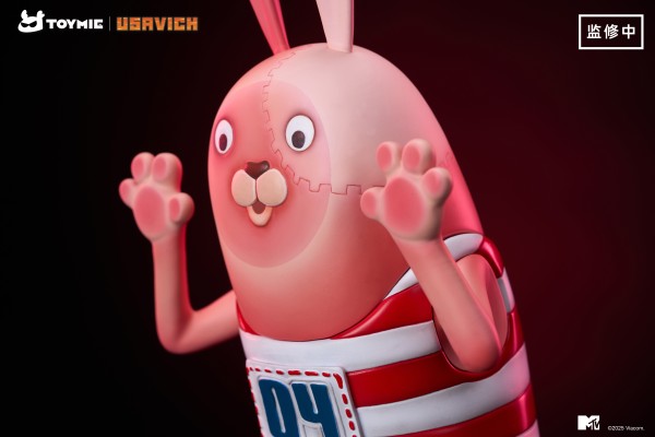 娱乐时间系列 逃亡兔 搪胶摆件 基里连科