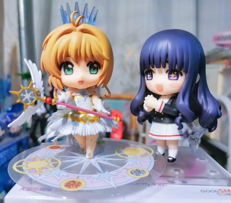 粘土人#2770 魔卡少女樱 透明牌篇 大道寺知世 友枝中学校服