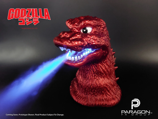 独家金属树顶装饰-赤红哥斯拉版