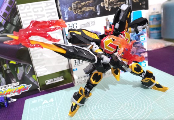 SMP [SHOKUGAN MODELING PROJECT] 魔神合体 黑狼凯撒（暂译）