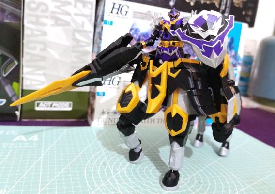 SMP [SHOKUGAN MODELING PROJECT] 魔神合体 黑狼凯撒（暂译）