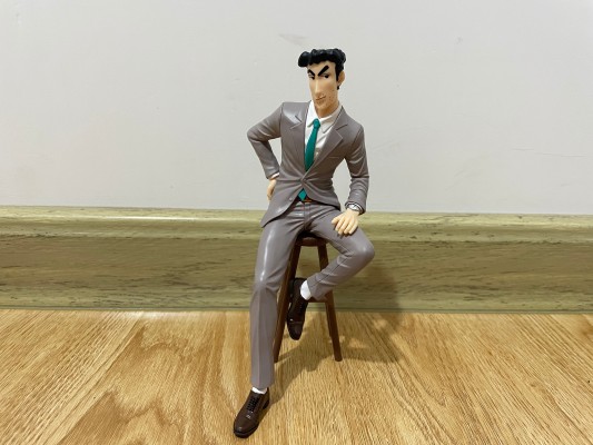 蜡笔小新-咱们爷俩的珍藏人偶！ 园长与野原广志-（待检资料）