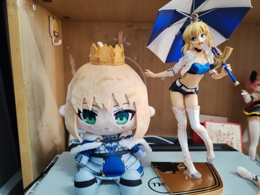 命运-冠位指定 Chocopuni 毛绒玩偶 剑士-阿尔托莉雅·潘德拉贡/剑士-尼禄・克劳狄乌斯/枪兵-玉藻前/复仇者-贞德 [Alter]