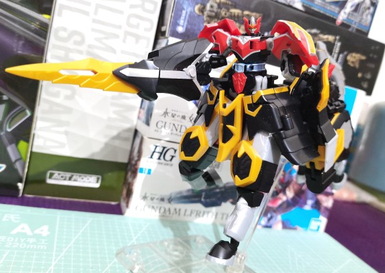 SMP [SHOKUGAN MODELING PROJECT] 魔神合体 黑狼凯撒（暂译）