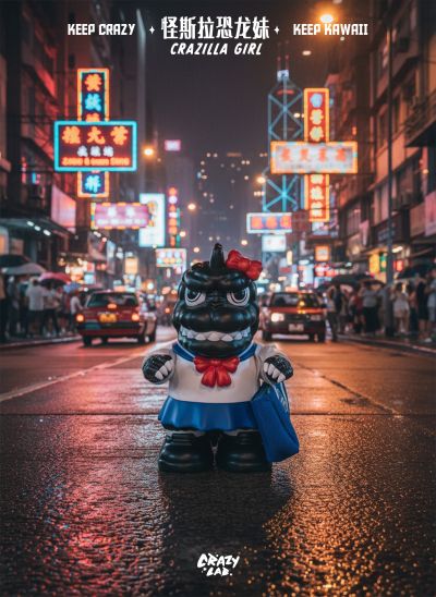 迷你哥斯拉 恐龙妹