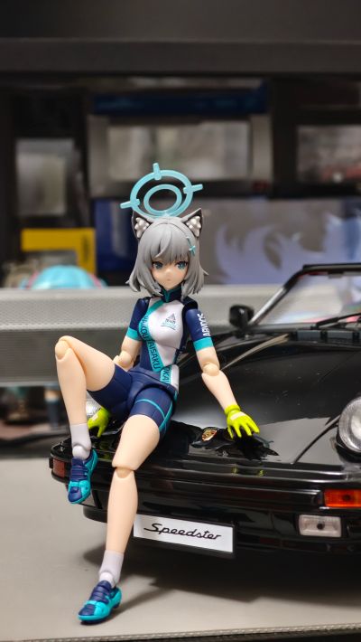 figma#644/644-DX 蔚蓝档案 砂狼白子 骑行