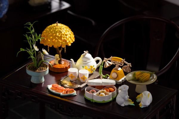 微缩道具 中秋桂兔雅集系列