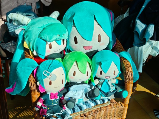 初音未来 龙年2024 Fuwa Petit可爱软绵绵玩偶 LL尺寸