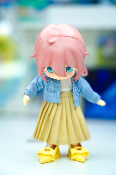 粘土娃 服装套组 牛仔夹克和裙子