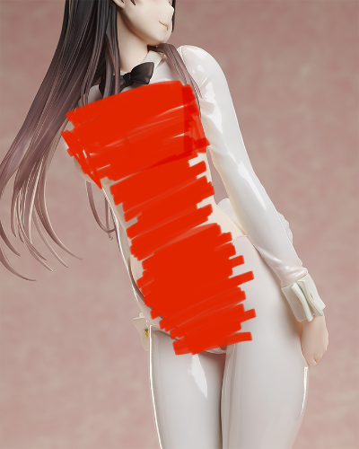 花澄美 白色兔女郎