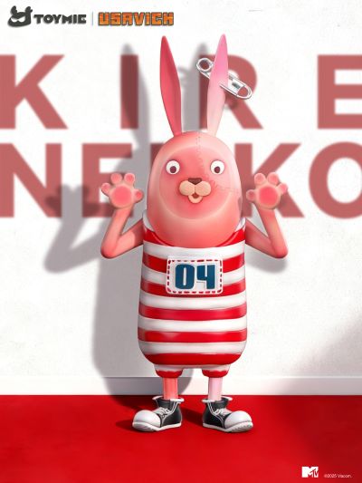 娱乐时间系列 逃亡兔 搪胶摆件 基里连科