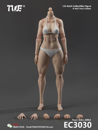 肌肉腿版关节可动女素体