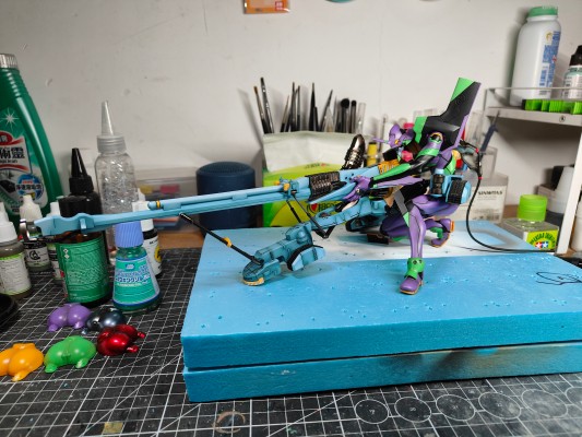 ARTPLA 新世纪福音战士 初号机 屋岛作战