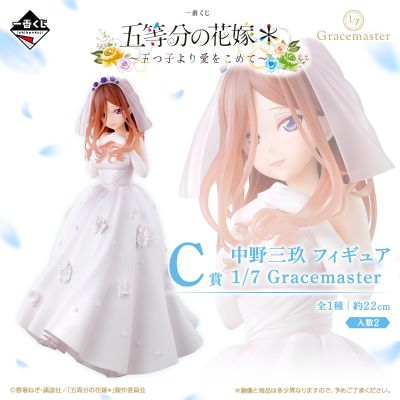 一番赏 五等分的新娘＊ ～来自五胞胎的爱意～ C赏 中野三玖 Gracemaster