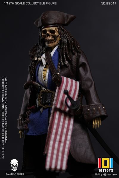 ES017 掌上精灵系列 骷髅海盗杰克船长