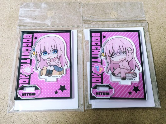 孤独摇滚! Q版亚克力立牌 4个套装