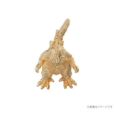 哥斯拉（1954）迷你人偶黄金模型（18K黄金）