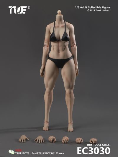 肌肉腿版关节可动女素体