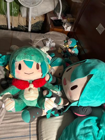 初音未来 龙年2024 Fuwa Petit可爱软绵绵玩偶 LL尺寸