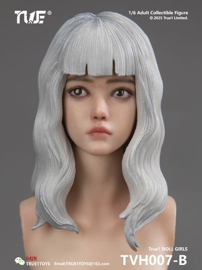 TVH007 妮妮 滴胶可动眼1:6女头