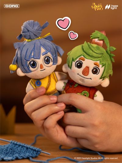 双人成行 同行奇遇系列毛绒 科迪/梅/小可爱