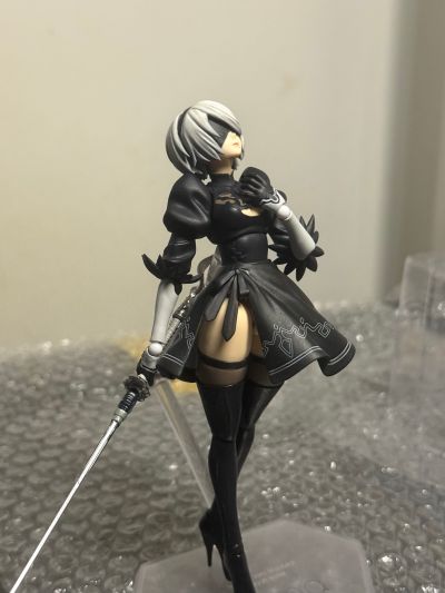 figma#643 尼尔：自动人形（动画版） 2B（寄叶二号B型）