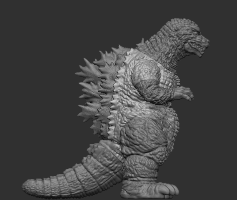 大复古软胶系列 哥斯拉（2001）标准版