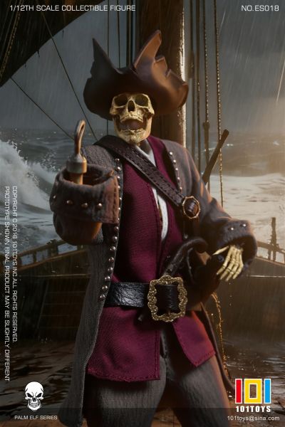 ES018 掌上精灵系列 骷髅海盗铁钩船长