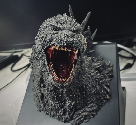 一番赏 哥斯拉 怪兽乱舞 -暴乱之物- A赏 哥斯拉(2023) 怪兽咆哮胸像