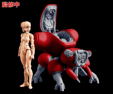 PLAMAX minimum factory MF-94 攻壳机动队 草薙素子 和 福奇克马