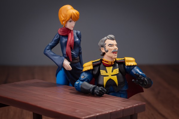 G.M.G. 机动战士高达(1979) 吉翁公国军07 兰巴·拉尔 与 哈蒙