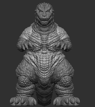 大复古软胶系列 哥斯拉（2001）标准版