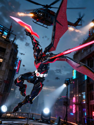 转轮科技系列 惊奇山口 蝙蝠侠：超越 未来蝙蝠侠