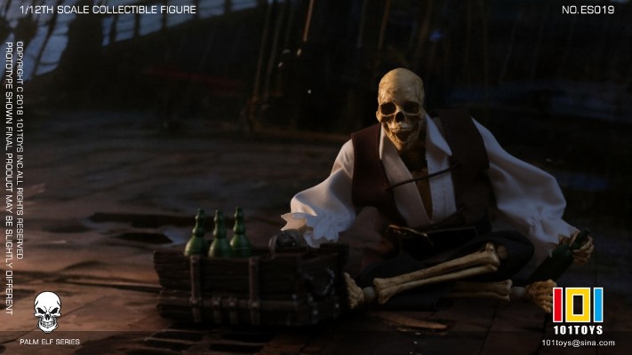 ES019 掌上精灵系列 骷髅海盗水手