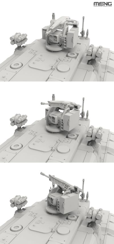 72-021 中国 ZTZ100 主战坦克