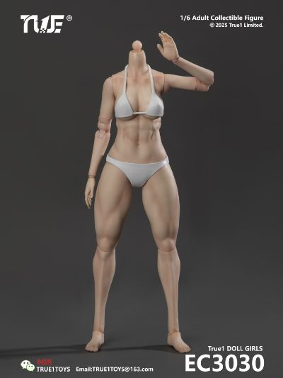 肌肉腿版关节可动女素体