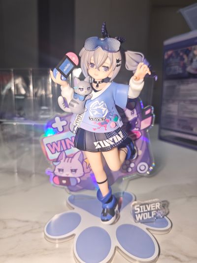 RISE UP+系列 崩坏：星穹铁道 小不点猫猫系列手办-银狼