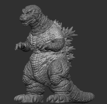 大复古软胶系列 哥斯拉（2001）标准版