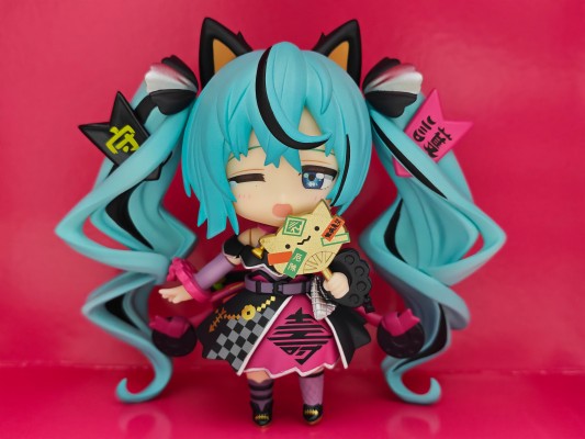 粘土人#2759 初音未来 黑招财未来