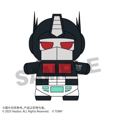 Mochibots 变形金刚 毛绒玩偶 暗天陨