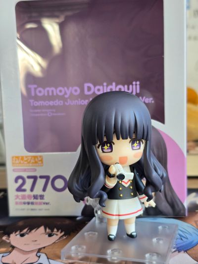 粘土人#2770 魔卡少女樱 透明牌篇 大道寺知世 友枝中学校服