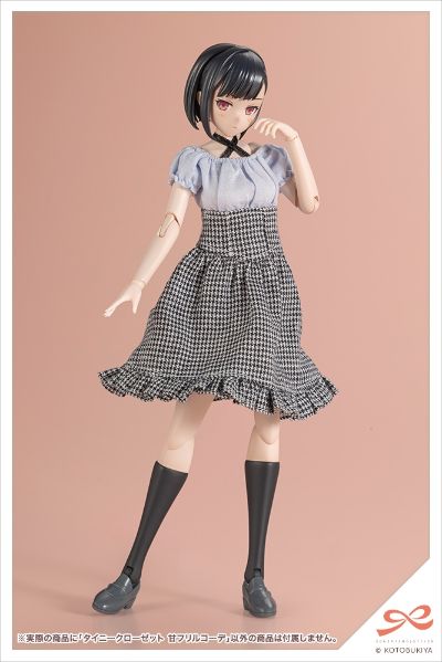 创彩少女庭园 小衣橱 褶边裙穿搭