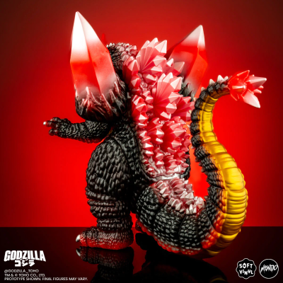 太空哥斯拉软胶模型 - 潮流2型变体款