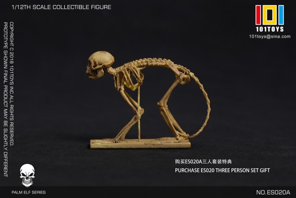 ES017A 掌上精灵系列 骷髅海盗杰克船长(做旧版）