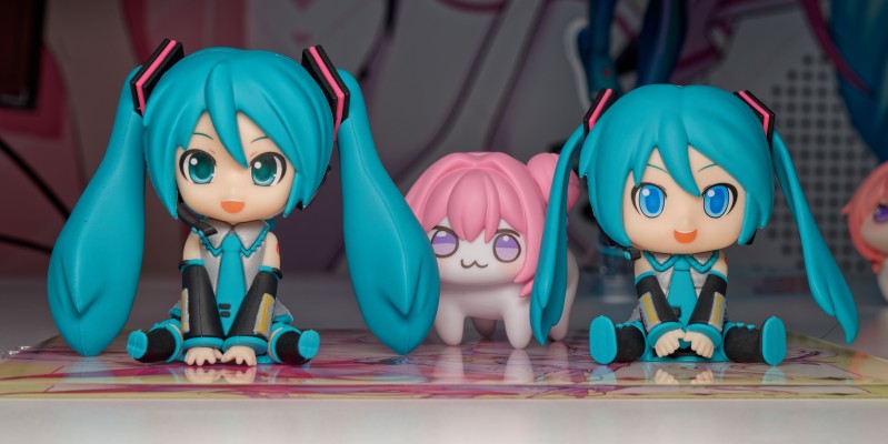 粘土人PLUS 初音未來 橡胶公仔