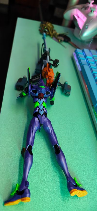 布鲁可超动积木人-传奇版-新世纪福音战士零号机(改)