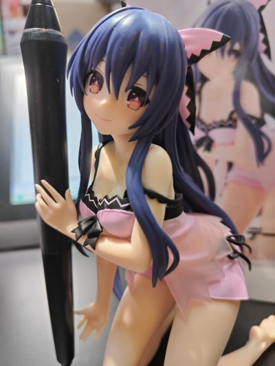 约会大作战 握笔之友！夜刀神十香 可爱丝绸装造型